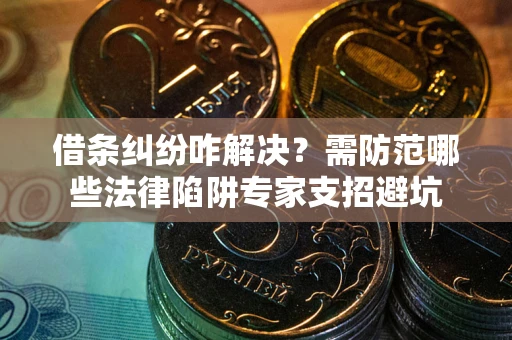 济南借条纠纷咋解决？需防范哪些法律陷阱专家支招避坑