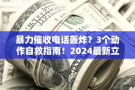 济南暴力催收电话轰炸？3个动作自救指南！2024最新立案标准全解析